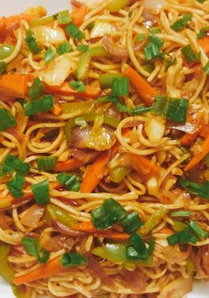 A picture of Schezwan Noodles.