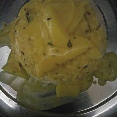 A picture of Kadi chawal.