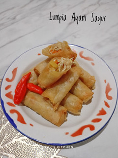 Foto resep Lumpia Ayam Sayur