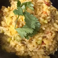 A picture of Masala khichdi.