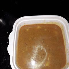 A picture of Aloo matar ki sabji.