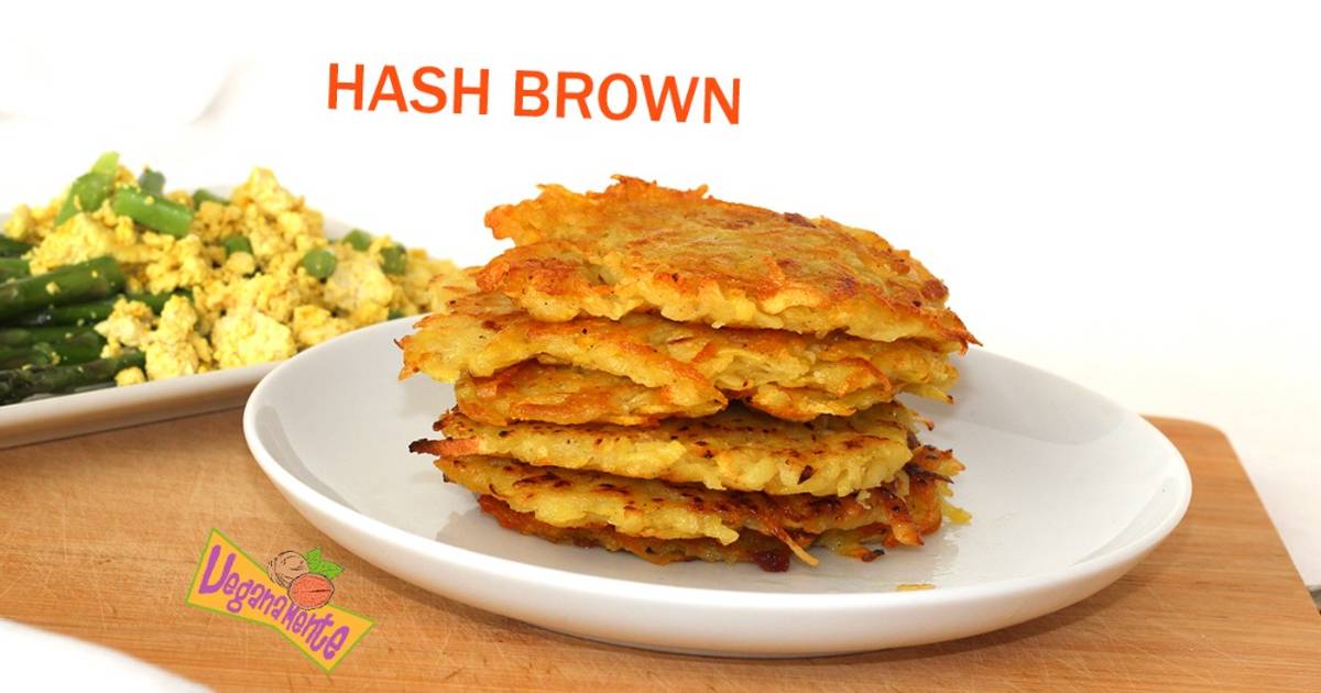 Hash Brown Receta de Veganamente- Cookpad