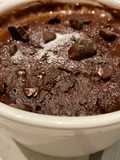 Mug cake coulant de chocolate 50 segundos al micro fit