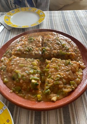 Una foto de Tortilla de patatas en salsa