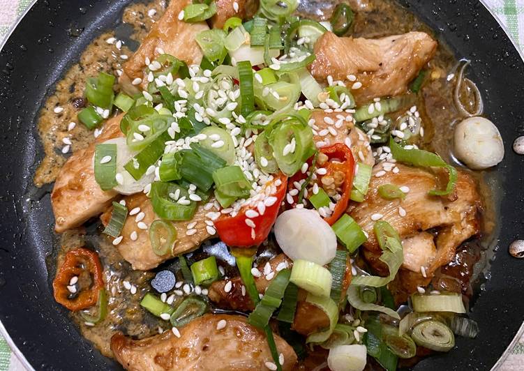 Bagaimana Menyiapkan Teriyaki Chicken, Sempurna