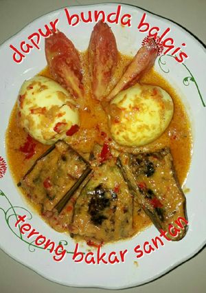 Foto resep Terong bakar santan