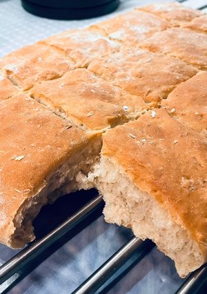 Rozsos-zabpelyhes puha lepénykenyér recept fotója