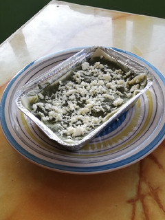 Una foto de Lasaña de pollo al pesto