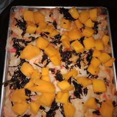 A picture of My version of Sushi Bake.
