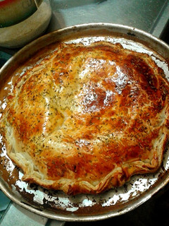 Una foto de Tarta de atún. Rápida fácil y exquisita