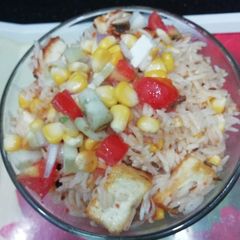 Paneer Corn Pulav A picture of Paneer Corn Pulav.