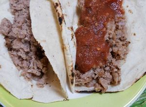 Una foto de Tacos Sorpresa de Coliflor