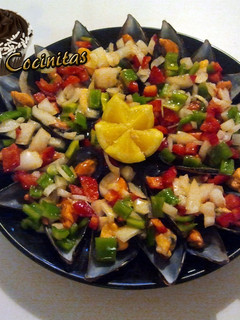 Una foto de Mejillones a la Vinagreta