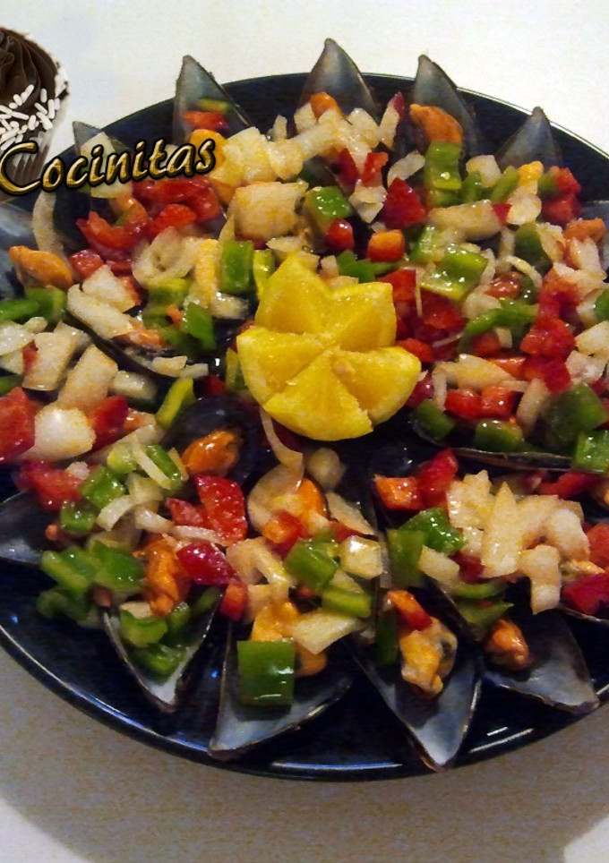 Una foto de Mejillones a la Vinagreta