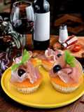 Cheesecakes Prosciutto e Melone
