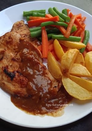 Foto resep Chicken Steak Barbecue