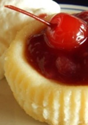 Una foto de Cheesecake individual