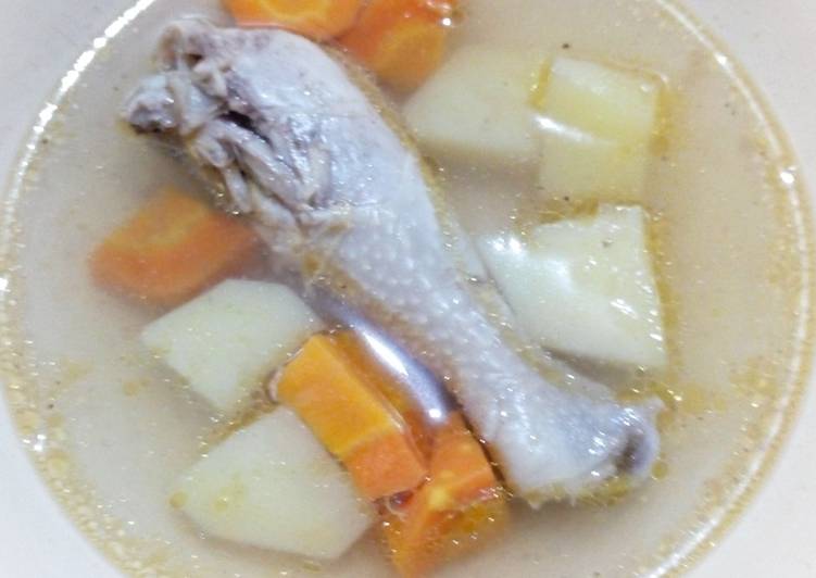 Resep Sup Rempah Ayam Kampung, Enak