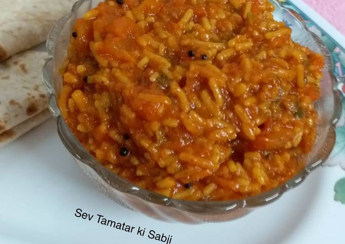 Sev Tamatar Ki Sabji Recipe By Rosalyn_Kitchen - Cookpad