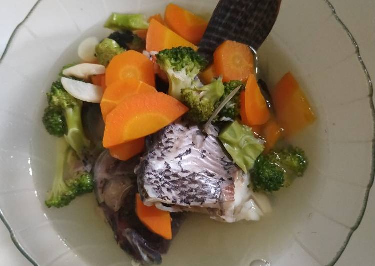 Sop Ikan gapake minyak