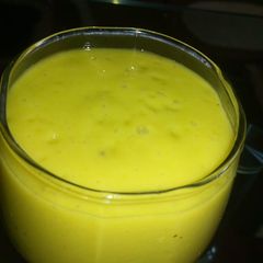A picture of Blended Mixed fruit juice.