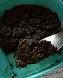 Budín cremoso de chía y algarroba