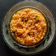 A picture of Tamarind rice(method two).