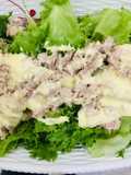 Salad thuỷ tinh trộn cá ngừ áp chảo sốt mayonnaise