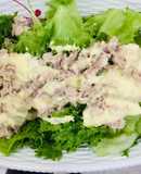 Salad thuỷ tinh trộn cá ngừ áp chảo sốt mayonnaise