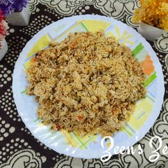 A picture of Vegetable and Leafy Greens Khichdi.