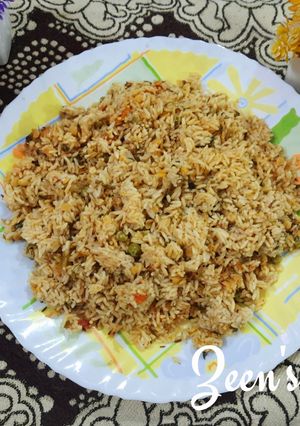 A picture of Vegetable and Leafy Greens Khichdi.