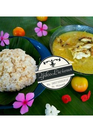 Foto resep Sego Tiwul+Jangan Pelem