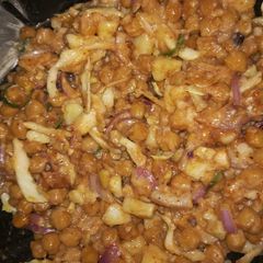 A picture of Juicy Chana Chaat.