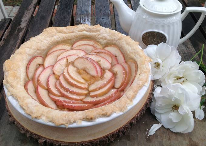 Apple Rose Pie Pastry-玫瑰蘋果酥皮派♥! 食譜成品照片