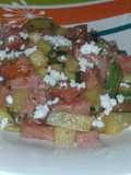 Salchichas con pipian o allote
