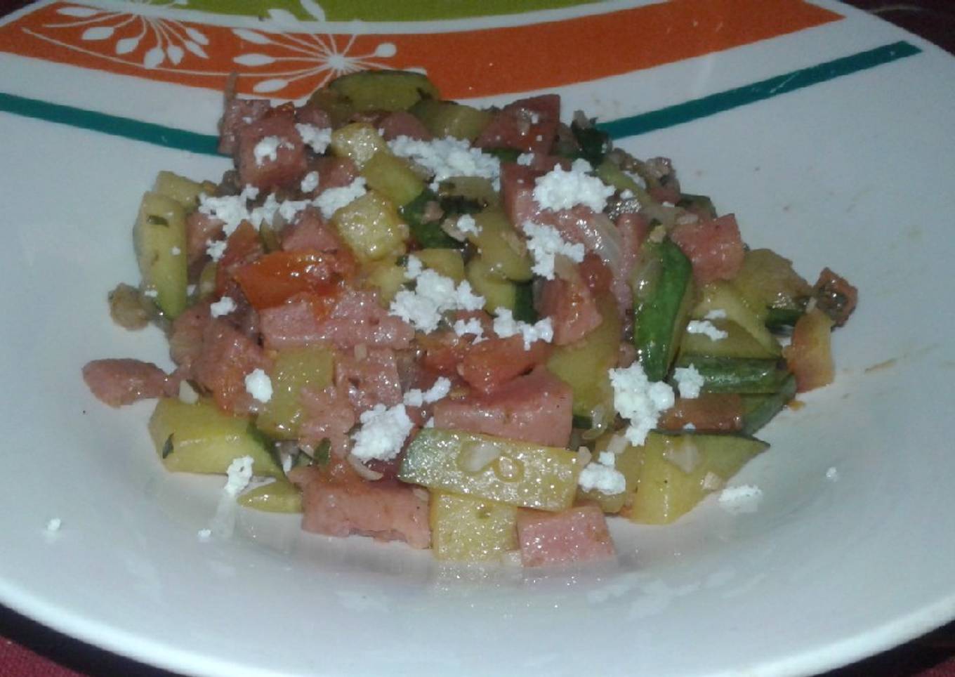 Salchichas con pipian o allote