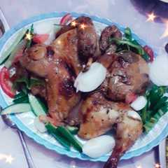 دجاج شوي في الفرن 🍗-レシピのメイン写真