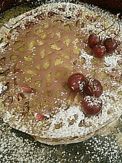 صورة لوصفة كعكة البندق و الفستق