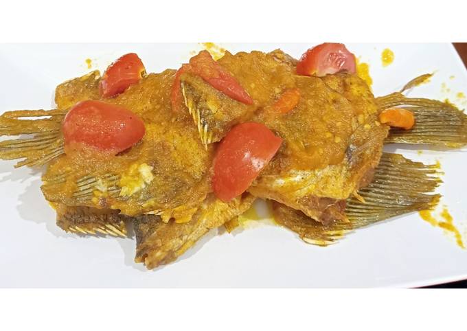 Resep Gurami bumbu kuning yang Lezat Sekali