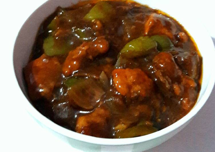 How to Prepare Chilli Chicken in 27 Minutes for Mom