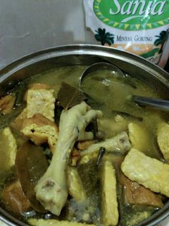 Foto resep Ceker kuah kuning