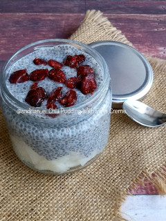 Foto resep Chia Pudding with Fiber Creme