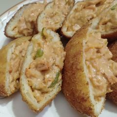 A picture of Chicken tandoori pockets.
