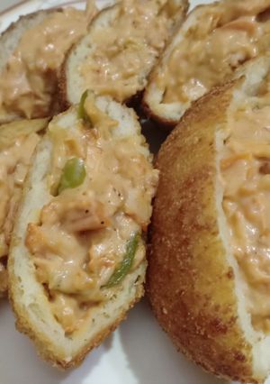 A picture of Chicken tandoori pockets.