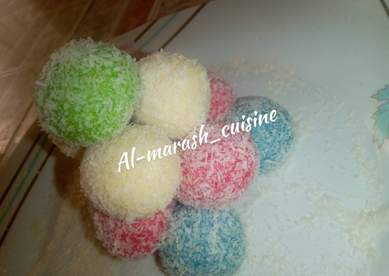 Tasty coconut laddooo😍
