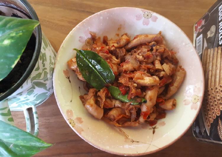 Resep Sambal Sotong Anti Gagal