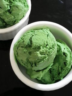 Foto resep Homemade Matcha Ice Cream