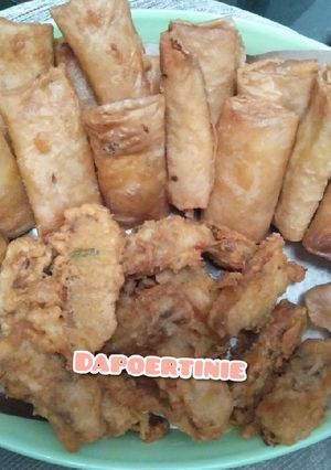 Foto resep Lumpia isi tahu vs oncom kriuk