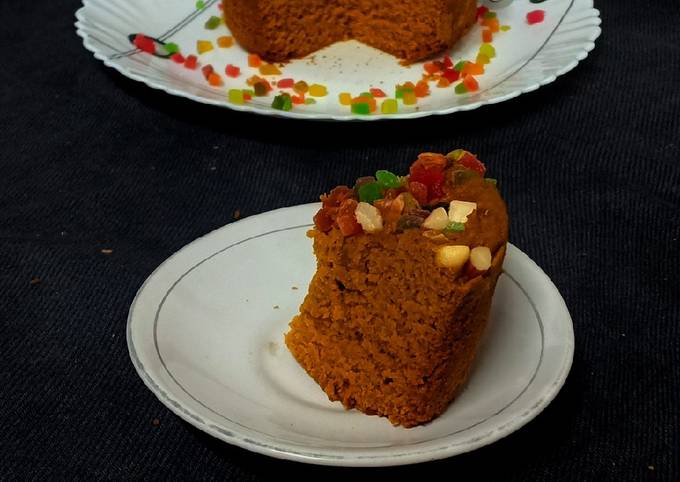 Recipe of Quick Jaggery wheat flour cake