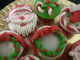 Cupcake de Navidad